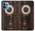W3221 Steampunk Clock Gears Hülle Schutzhülle Taschen und Leder Flip für Motorola Edge+ (2023), X40, X40 Pro, Edge 40 Pro