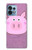 W3269 Pig Cartoon Hülle Schutzhülle Taschen und Leder Flip für Motorola Edge+ (2023), X40, X40 Pro, Edge 40 Pro
