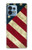 W3295 US National Flag Hülle Schutzhülle Taschen und Leder Flip für Motorola Edge+ (2023), X40, X40 Pro, Edge 40 Pro