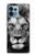 W3372 Lion Face Hülle Schutzhülle Taschen und Leder Flip für Motorola Edge+ (2023), X40, X40 Pro, Edge 40 Pro