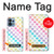 W3499 Colorful Heart Pattern Hülle Schutzhülle Taschen und Leder Flip für Motorola Edge+ (2023), X40, X40 Pro, Edge 40 Pro