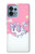 W3518 Unicorn Cartoon Hülle Schutzhülle Taschen und Leder Flip für Motorola Edge+ (2023), X40, X40 Pro, Edge 40 Pro