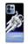 W3616 Astronaut Hülle Schutzhülle Taschen und Leder Flip für Motorola Edge+ (2023), X40, X40 Pro, Edge 40 Pro