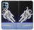 W3616 Astronaut Hülle Schutzhülle Taschen und Leder Flip für Motorola Edge+ (2023), X40, X40 Pro, Edge 40 Pro