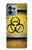 W3669 Biological Hazard Tank Graphic Hülle Schutzhülle Taschen und Leder Flip für Motorola Edge+ (2023), X40, X40 Pro, Edge 40 Pro
