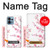 W3707 Pink Cherry Blossom Spring Flower Hülle Schutzhülle Taschen und Leder Flip für Motorola Edge+ (2023), X40, X40 Pro, Edge 40 Pro