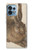 W3781 Albrecht Durer Young Hare Hülle Schutzhülle Taschen und Leder Flip für Motorola Edge+ (2023), X40, X40 Pro, Edge 40 Pro