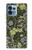 W3792 William Morris Hülle Schutzhülle Taschen und Leder Flip für Motorola Edge+ (2023), X40, X40 Pro, Edge 40 Pro
