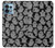 W3835 Cute Ghost Pattern Hülle Schutzhülle Taschen und Leder Flip für Motorola Edge+ (2023), X40, X40 Pro, Edge 40 Pro