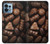 W3840 Dark Chocolate Milk Chocolate Lovers Hülle Schutzhülle Taschen und Leder Flip für Motorola Edge+ (2023), X40, X40 Pro, Edge 40 Pro