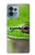 W3845 Green frog Hülle Schutzhülle Taschen und Leder Flip für Motorola Edge+ (2023), X40, X40 Pro, Edge 40 Pro