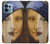 W3853 Mona Lisa Gustav Klimt Vermeer Hülle Schutzhülle Taschen und Leder Flip für Motorola Edge+ (2023), X40, X40 Pro, Edge 40 Pro