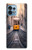 W3867 Trams in Lisbon Hülle Schutzhülle Taschen und Leder Flip für Motorola Edge+ (2023), X40, X40 Pro, Edge 40 Pro