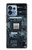 W3880 Electronic Print Hülle Schutzhülle Taschen und Leder Flip für Motorola Edge+ (2023), X40, X40 Pro, Edge 40 Pro