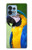 W3888 Macaw Face Bird Hülle Schutzhülle Taschen und Leder Flip für Motorola Edge+ (2023), X40, X40 Pro, Edge 40 Pro