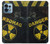 W3891 Nuclear Hazard Danger Hülle Schutzhülle Taschen und Leder Flip für Motorola Edge+ (2023), X40, X40 Pro, Edge 40 Pro