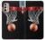 W0066 Basketball Hülle Schutzhülle Taschen und Leder Flip für Motorola Moto G Stylus 4G (2022)