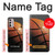 W0980 Basketball Sport Hülle Schutzhülle Taschen und Leder Flip für Motorola Moto G Stylus 4G (2022)