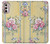 W2229 Vintage Flowers Hülle Schutzhülle Taschen und Leder Flip für Motorola Moto G Stylus 4G (2022)