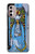 W2764 High Priestess Tarot Card Hülle Schutzhülle Taschen und Leder Flip für Motorola Moto G Stylus 4G (2022)