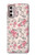 W3095 Vintage Rose Pattern Hülle Schutzhülle Taschen und Leder Flip für Motorola Moto G Stylus 4G (2022)