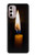W3530 Buddha Candle Burning Hülle Schutzhülle Taschen und Leder Flip für Motorola Moto G Stylus 4G (2022)