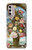 W3749 Vase of Flowers Hülle Schutzhülle Taschen und Leder Flip für Motorola Moto G Stylus 4G (2022)