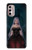 W3847 Lilith Devil Bride Gothic Girl Skull Grim Reaper Hülle Schutzhülle Taschen und Leder Flip für Motorola Moto G Stylus 4G (2022)