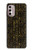 W3869 Ancient Egyptian Hieroglyphic Hülle Schutzhülle Taschen und Leder Flip für Motorola Moto G Stylus 4G (2022)