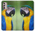 W3888 Macaw Face Bird Hülle Schutzhülle Taschen und Leder Flip für Motorola Moto G Stylus 4G (2022)