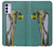 W3741 Tarot Card The Hermit Hülle Schutzhülle Taschen und Leder Flip für Motorola Moto G42