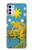 W3744 Tarot Card The Star Hülle Schutzhülle Taschen und Leder Flip für Motorola Moto G42