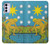 W3744 Tarot Card The Star Hülle Schutzhülle Taschen und Leder Flip für Motorola Moto G42