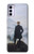 W3789 Wanderer above the Sea of Fog Hülle Schutzhülle Taschen und Leder Flip für Motorola Moto G42