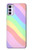 W3810 Pastel Unicorn Summer Wave Hülle Schutzhülle Taschen und Leder Flip für Motorola Moto G42