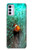 W3893 Ocellaris clownfish Hülle Schutzhülle Taschen und Leder Flip für Motorola Moto G42