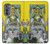 W3739 Tarot Card The Chariot Hülle Schutzhülle Taschen und Leder Flip für Motorola Edge (2022)