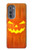 W3828 Pumpkin Halloween Hülle Schutzhülle Taschen und Leder Flip für Motorola Edge (2022)