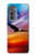 W3841 Bald Eagle Flying Colorful Sky Hülle Schutzhülle Taschen und Leder Flip für Motorola Edge (2022)