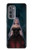 W3847 Lilith Devil Bride Gothic Girl Skull Grim Reaper Hülle Schutzhülle Taschen und Leder Flip für Motorola Edge (2022)