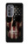 W3850 American Flag Skull Hülle Schutzhülle Taschen und Leder Flip für Motorola Edge (2022)