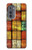 W3861 Colorful Container Block Hülle Schutzhülle Taschen und Leder Flip für Motorola Edge (2022)