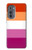 W3887 Lesbian Pride Flag Hülle Schutzhülle Taschen und Leder Flip für Motorola Edge (2022)