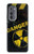 W3891 Nuclear Hazard Danger Hülle Schutzhülle Taschen und Leder Flip für Motorola Edge (2022)