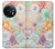 W3705 Pastel Floral Flower Hülle Schutzhülle Taschen und Leder Flip für OnePlus 11