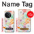 W3705 Pastel Floral Flower Hülle Schutzhülle Taschen und Leder Flip für OnePlus 11