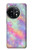W3706 Pastel Rainbow Galaxy Pink Sky Hülle Schutzhülle Taschen und Leder Flip für OnePlus 11
