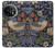 W3791 William Morris Strawberry Thief Fabric Hülle Schutzhülle Taschen und Leder Flip für OnePlus 11