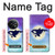 W3807 Killer Whale Orca Moon Pastel Fantasy Hülle Schutzhülle Taschen und Leder Flip für OnePlus 11
