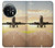 W3837 Airplane Take off Sunrise Hülle Schutzhülle Taschen und Leder Flip für OnePlus 11